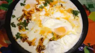 Ovos turco -  turkish eggs