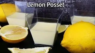 Lemon Posset | Easy 3 Ingredient Dessert | 24 Recipes in 24 Days | 15th December