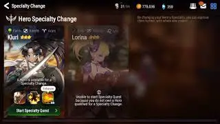 Epic Seven - Kluri Specialty Change Story