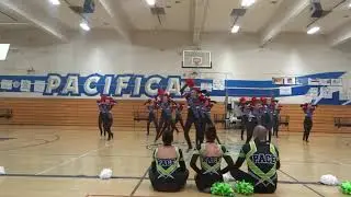 Jamie with Pace Elite.  Open Pom.  Showcase before leaving for Worlds.  Bronze medal at Worlds 2017