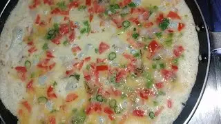 Easy Omelette(perfectly round)how to make Omelette #COOKINGWITHSHAFIA