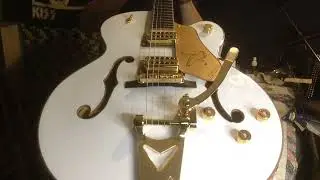 Компания TONEBAR представляет замену струн на гитару Gretsch Synchromatic White Falcon 2025 года ...