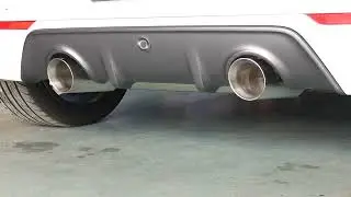 FOX MUFLLER MOUNTING ON SMART BRABUS 453 FORFOUR