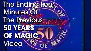 The Ending / Last Four Minutes of Best Of Disney, 50th Anniversary - May 21, 1991