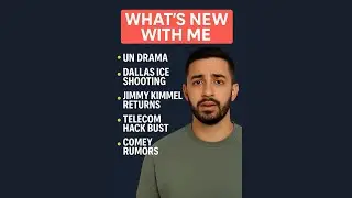 🔥 UN Drama, Dallas ICE Shooting, Jimmy Kimmel Returns, Telecom Hack Bust & Comey Rumors |