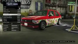 GTA Online : BF Club Garage options Summer DLC