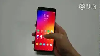 Lenovo Z5 Pro video full view display with manual slider
