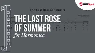 The Last Rose of Summer Harmonica Tab