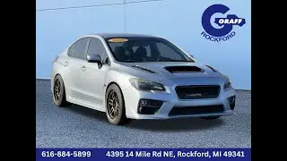 2016 Subaru WRX AWD Rockford, Grand Rapids, Greenville, Big Rapids, Muskegon MI