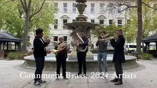 Merry Christmas from City Music Foundation | Connaught Brass | Joy to the World | Christmas Music