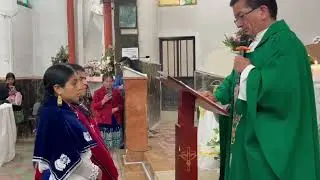 Matrimonio de Messias Naula y Maria Guallpa