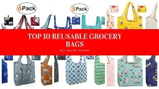 ✔️ TOP 10 REUSABLE GROCERY BAGS 🛒 Amazon 2020