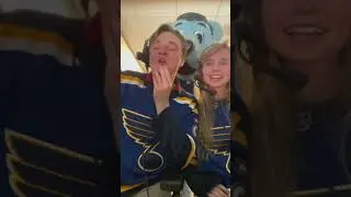 Food for thought with I think @haileeandkendra did great, me&hellip; I need a playbook @stlouisblues