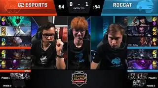 ROC vs G2 Highlights Game 2 | EU LCS SUMMER 2017 | Roccat vs G2 Esports