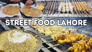 Exploring Street food Lahore | Best BBQ | Reshmi Boti | Best Paratha in Lahore #streetfoodpakistan