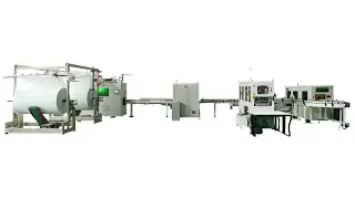 Automatic Facial Tissue Folding Machine