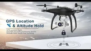 SIMREX X11 Upgraded GPS Drone with 1080P HD Camera 2-Axis Self stabilizing Gimbal 5G WiFi FPV Video