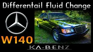 Mercedes-Benz W140 S-Class Change Differential Fluid.