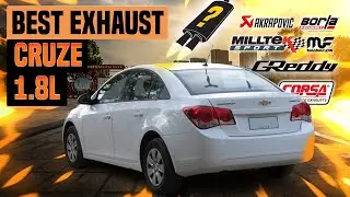 Chevrolet Cruze Exhaust Sound 1.8L 🔥 Acceleration,Turbo,Review,Upgrade,Modified,Borla,Magnaflow+