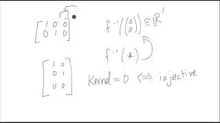 Injective and Surjective from Smith Normal Form