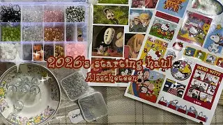 2026's starting haul!!✨|ASMR🔈| Alsstheteen