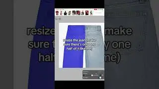 roblox jeans tutorial (ibis paint x)