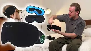 Smart Bluetooth Sleep Mask Headphones Review &ndash; Weighted Bamboo Cotton Eye Mask