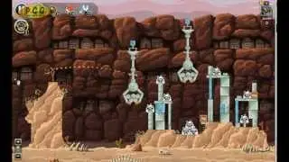 ANGRY BIRDS STAR WARS Facebook Weekly TOURNAMENT WEEK 19 LEVEL 2, 23 April, 3 Star Walkthrough