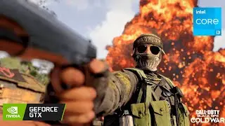 Call of Duty Cold War : GTX 1660 Super + i3-10100F | 1080p