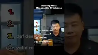 Ranking The Most Reasonable Crashouts