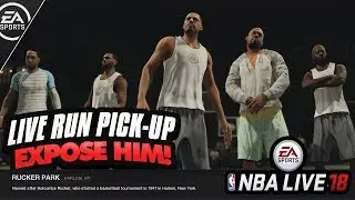 NBA LIVE 18 ONLINE GAMEPLAY! I EXPOSED THATKIDDKUDA & I CARRIED OTHER YOUTUBERS | Live Run Pick-Up