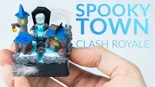 Spooky Town Arena (Clash Royale) &ndash; Polymer Clay Tutorial