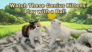 E-15 &harr;️ Watch These Genius Kittens Play with a Ball! 😺