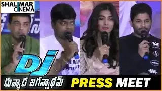 DJ Duvvada Jagannadham Team Press Meet In Tirupati || Allu Arjun, Pooja,Dil Raju,Harish Shankar