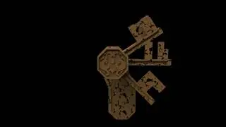 Multi-purpose key from puzzle game: The Room