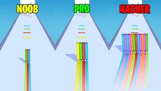 NOOB vs PRO vs HACKER - Pencil Rush 3D