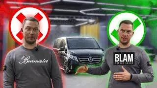 Mercedes Benz V class звук, шумоизоляция, удлинение рельс