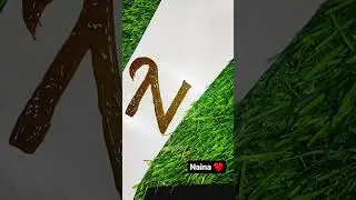 split letter with mhendi design🌿🌱 Comment your names🤗🤌#hennaartist#viralvideo#comment#explore#like
