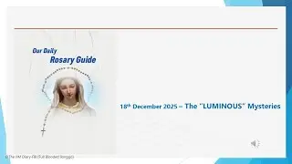 #Our Daily Rosary Guide - Thursday the 