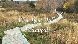 West River Falls Boardwalk | Nova Scotia 🇨🇦