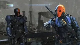 Batman Arkham Origins Deathstroke Arrow Suit Mod