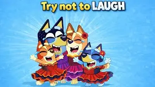 TRY NOT TO LAUGH 😂 | Bluey Edition