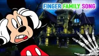Mickey Mouse and Friends House of Fear Adventure Finger Family Song!