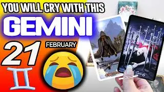 Gemini ♊😭YOU WILL CRY WITH THIS😭 horoscope for today FEBRUARY 21 2026 ♊ #gemini tarot FEBRUARY