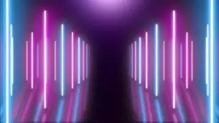 4K Neon Motion Background LOOPED || Free To Use UHD Screensaver