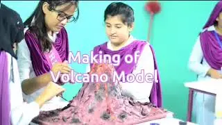 Volcano Eruption Experiment by Science Valley Students #ScValley #Volcano #VolcanoEruption