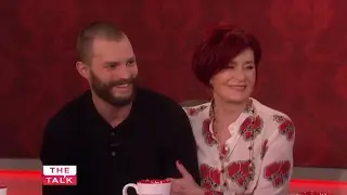 Jamie Dornan surprises Sharon Osbourne on The Talk