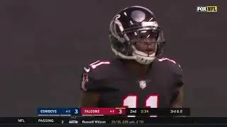 Julio Jones turns into an All-Pro safety and drills a Cowboys defender