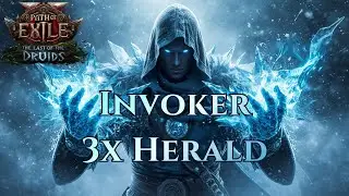 PoE 2 Invoker triple Herald - Whirlwind Slash | Monk Build | Path of Exile 2 | 0.4