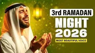Ramadan Night Dua 2026 | 3rd Night Beautiful Dua | For Mercy & Barakah | #ramadan2026